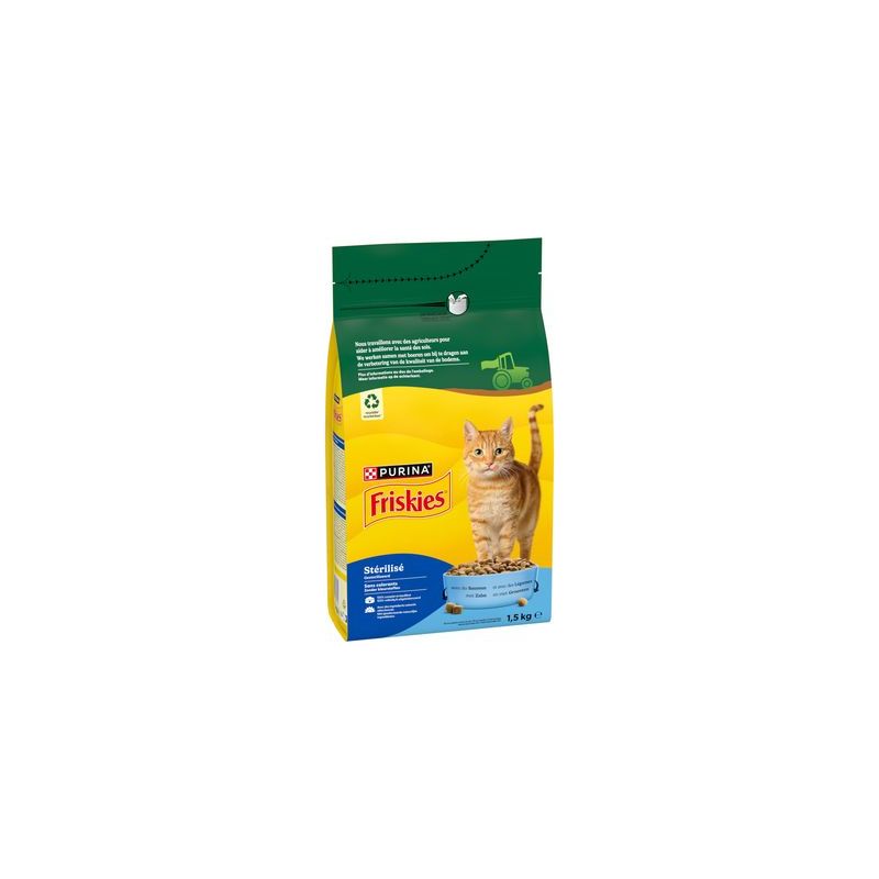 PURINA Friskies Sterilized Kat met zalm, tonijn en groenten