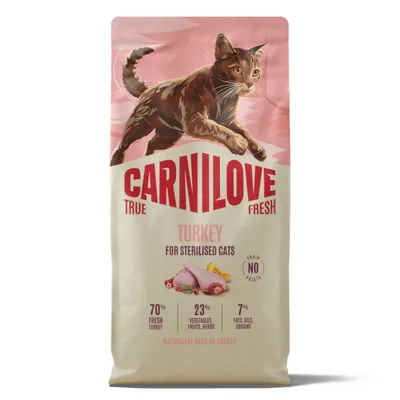 Carnilove True Fresh Adult Sterilised med kalkon