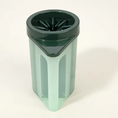 kooa Sanfter Pfotenreiniger, grün - ca. L 9,5 x B 14 x H 15 cm kooa Sanfter Pfotenreiniger, grün - ca. L 9,5 x B 14 x H 15 cm