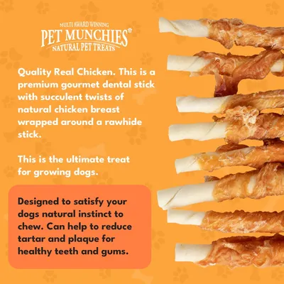Pet Munchies Twists - Chicken (80g) Pet Munchies Twists - Chicken (80g)