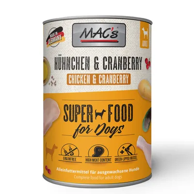 Sparpaket MAC's Adult Superfood 24 x 400 g