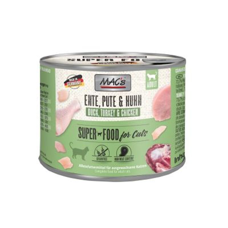 MAC's Cat 24 x 200 g Alimento umido per gatti