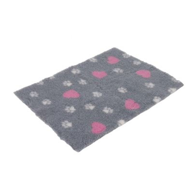 Tapis Vetbed® Isobed, gris, beige et rose