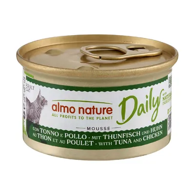 Výhodné balenie Almo Nature Daily Menu 24 x 85 g - mix balenie: pena s kuracím (2 druhy)