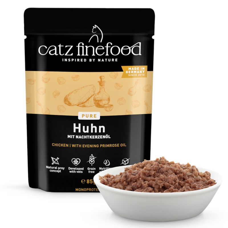 Varčno pakiranje catz finefood Purrrr Pouch 16 x 85 g