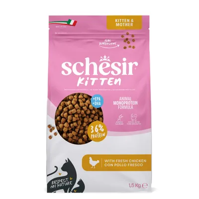 Schesir Kitten mit Huhn - 1,5 kg Schesir Kitten mit Huhn - 1,5 kg