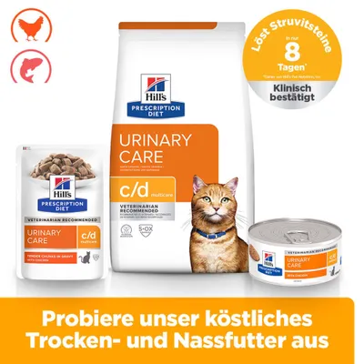 Hill's Prescription Diet c/d Multicare Urinary Care mit Huhn