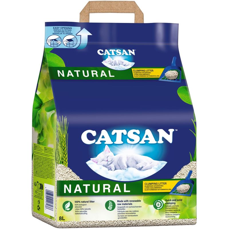Catsan Natural arena aglomerante