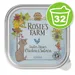 Lot Rosie's Farm Senior 32 x 100 g pour chat