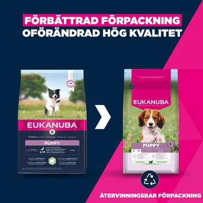 Eukanuba Premium Nutrition Puppy Small & Medium Breed Lamb & Rice