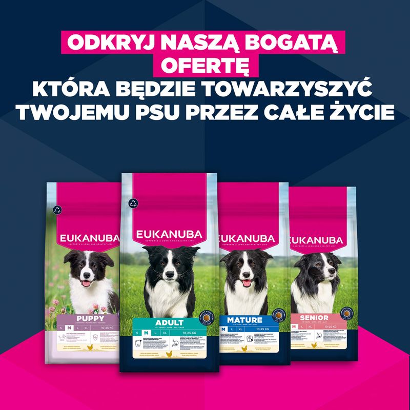 Eukanuba Premium Nutrition Adult Medium Breed, kurczak