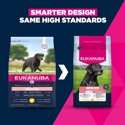 Eukanuba Premium Nutrition Senior Large & Giant Breed Kylling