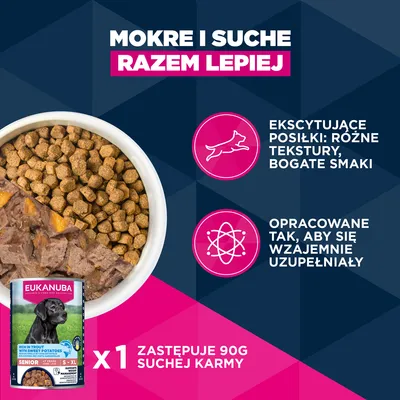 Eukanuba Premium Nutrition Senior Small & Medium Breed, jagnięcina i ryż
