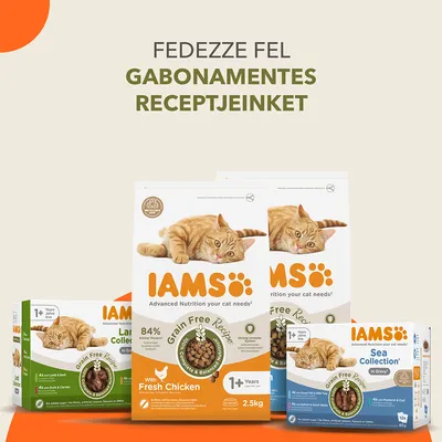 IAMS Advanced Nutrition Grain Free Sea Collection szószban