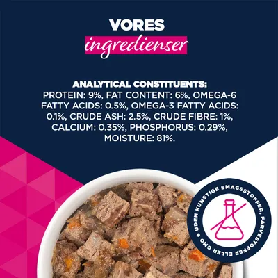 Eukanuba Senior Rig på kalkun med gulerødder