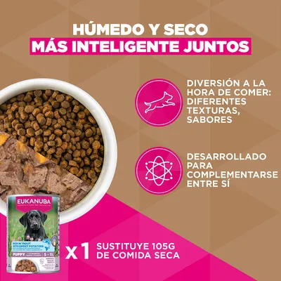 Eukanuba Grain Free Puppy Small & Medium Breed pescado de mar