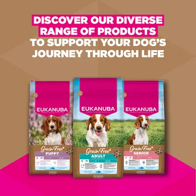 Eukanuba Grain Free Adult Small & Medium tengeri hal