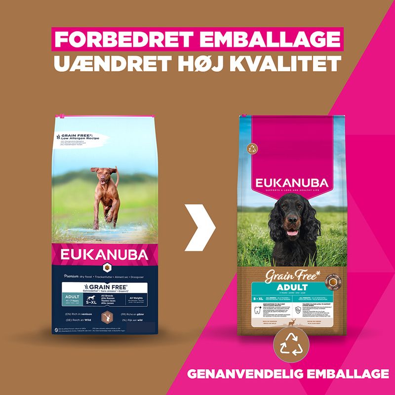 Eukanuba Grain Free Adult Wild