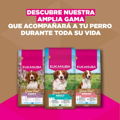 Eukanuba Grain Free Adult Small & Medium con cordero
