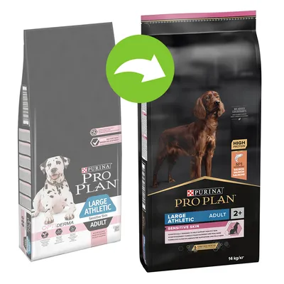 Pro Plan Large Athletic Adult Sensitive Skin със сьомга