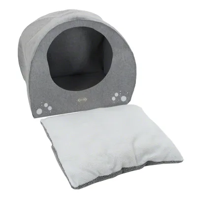 Set till sparpris: Hund-igloo + Vetbed® Isobed SL Paw hundfilt - Säng B 71 x D 54 x H 57 cm + filt L 75 x B 50 cm Set till sparpris: Hund-igloo + Vetbed® Isobed SL Paw hundfilt - Säng B 71 x D 54 x H 57 cm + filt L 75 x B 50 cm
