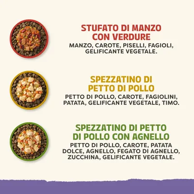 Applaws Taste Toppers Pacco misto 8 x 156 g per cani - Set risparmio: 16 x 156 g Stufato