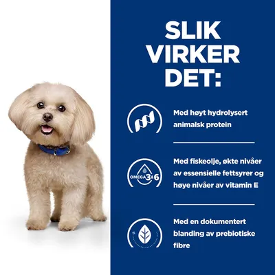 Hill's Prescription Diet z/d Mini Allergy & Skin Care Hundefôr Original