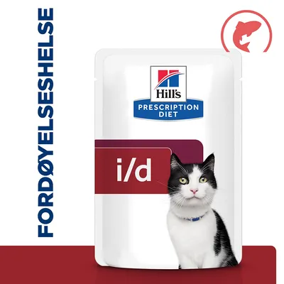 Hill's Prescription Diet Feline i/d Digestive Care kattefôr med laks