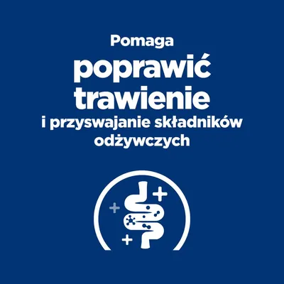 Pomaga poprawić trawienie i przyswajanie składników odżywczych