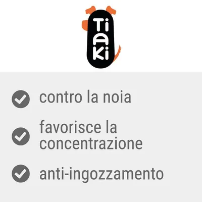 Tiaki contro la noia, favorisce la concentrazione, anti-ingozzamento