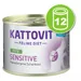 Kattovit Sensitive 12 x 185 g pour chat
