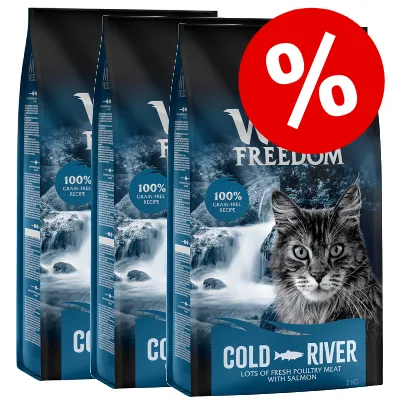 Voordeelpakket 3 x 2 kg Wild Freedom Graanvrij Kattenvoer