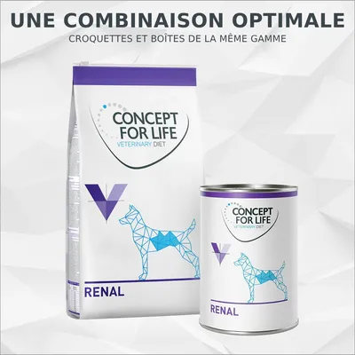 Concept for Life Veterinary Diet Renal pour chien