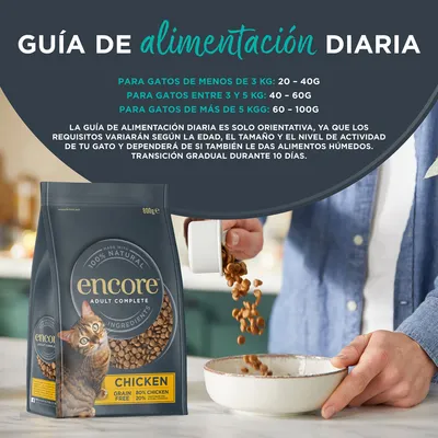 Encore Cat pollo con salmón