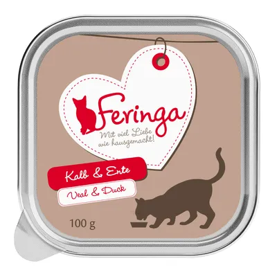 Feringa kissanruoka, vasikka & ankka, 100 g.