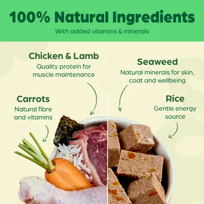 Naturediet Feel Good Adult - Chicken & Lamb - 18 x 390g Naturediet Feel Good Adult - Chicken & Lamb - 18 x 390g