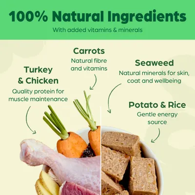 Naturediet Feel Good Senior Lite - Turkey & Chicken - 18 x 390g Naturediet Feel Good Senior Lite - Turkey & Chicken - 18 x 390g