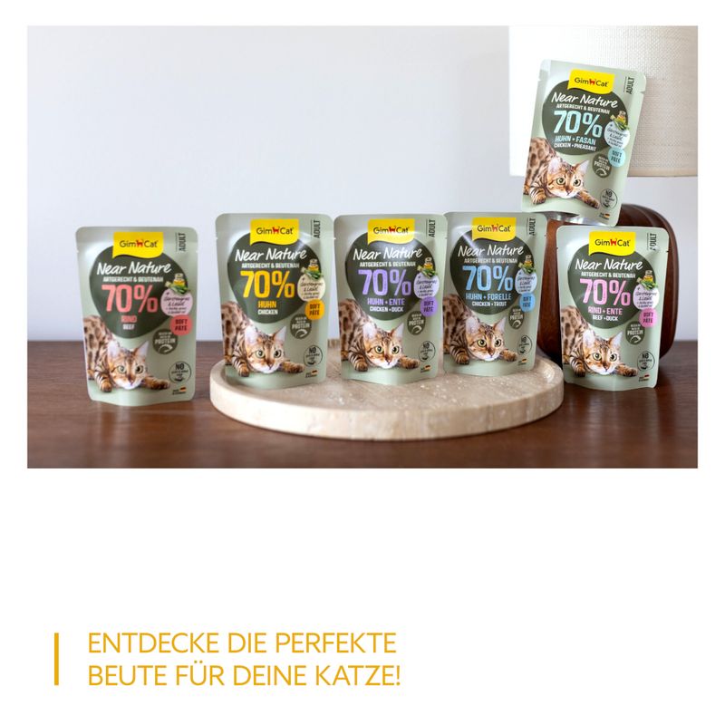 Probierpaket GimCat Near Nature 12 x 85 g