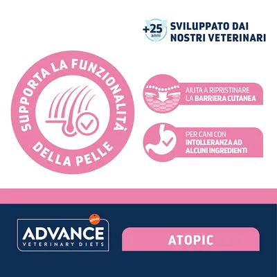 Advance Veterinary Diets Atopic Medium/Maxi umido cane
