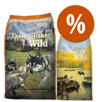 Set di transizione! Taste of the Wild - High Prairie - verso la vita adulta