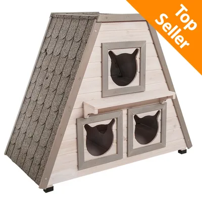 Casetta Madeira da esterno per gatti