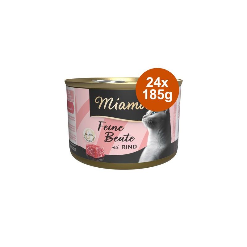 Pachet economic Miamor Feine Beute 24 x 185 g