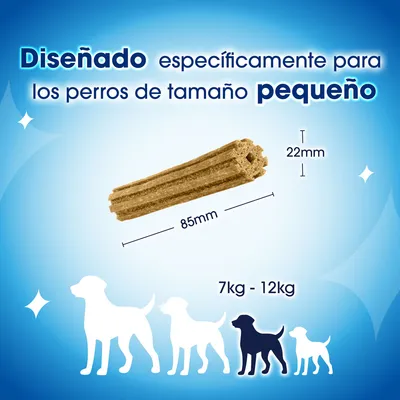 PURINA Dentalife snacks dentales para perros pequeños (7-12 kg)