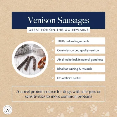 Hollings Gourmet Sausages with Venison