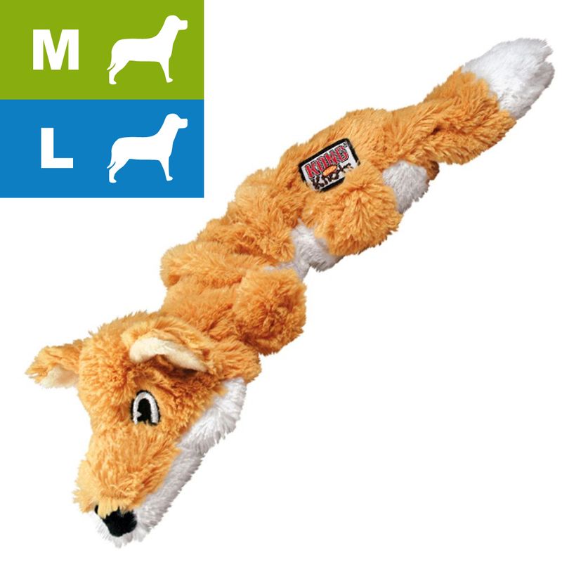 KONG Scrunch Knots Fox