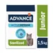 Advance Sterilized Junior con Pollo Crocchette per gatto