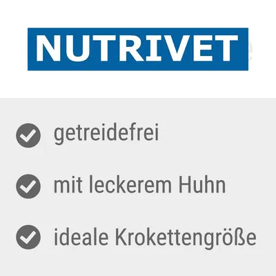 Nutrivet Inne Senior katt med kylling