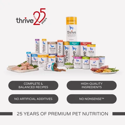 thrive ProTaste 100% Chicken Food Topper for Dogs - 170g thrive ProTaste 100% Chicken Food Topper for Dogs - 170g