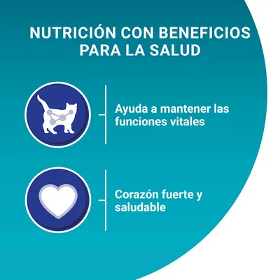 NUTRICIÓN CON BENEFICIOS PARA LA SALUD. Ayuda a mantener las funciones vitales. Corazón fuerte y saludable.