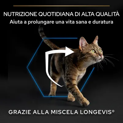 NUTRIZIONE QUOTIDIANA DI ALTA QUALITÀ. Aiuta a prolungare una vita sana e duratura grazie alla miscela LONGEVIS®